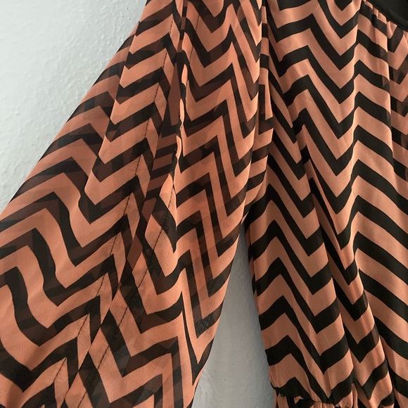 Enfocus Studio Chevron Dress - Picture 5 of 7